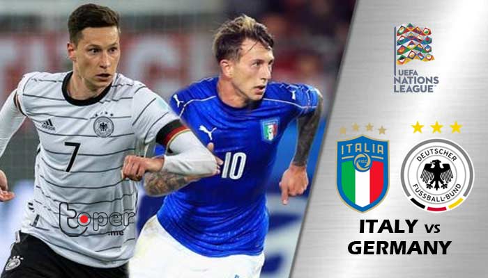 Livestreaming Tyskland mot Italien 14 juni 2022 : TV-info och Hur man Tittar
