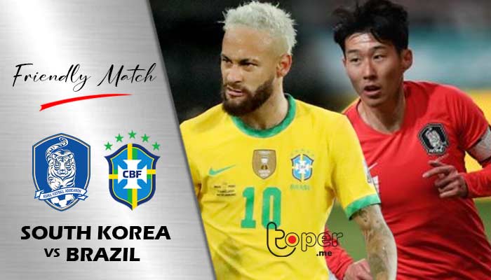 LINK Live Streaming South Korea vs Brazil at the Brazil Global Tour 2022