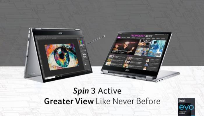 Recensione del Laptop: Acer Spin 3 Active (Tipo SP313-51N), Può Essere Ruotato di 360 Gradi