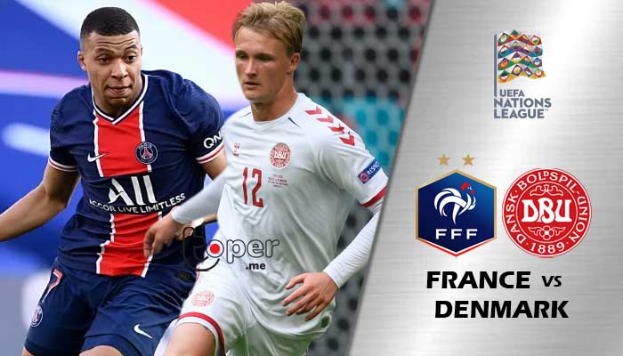 Live Streaming France vs Denmark, Link to Watch UNL 2022 on Sky