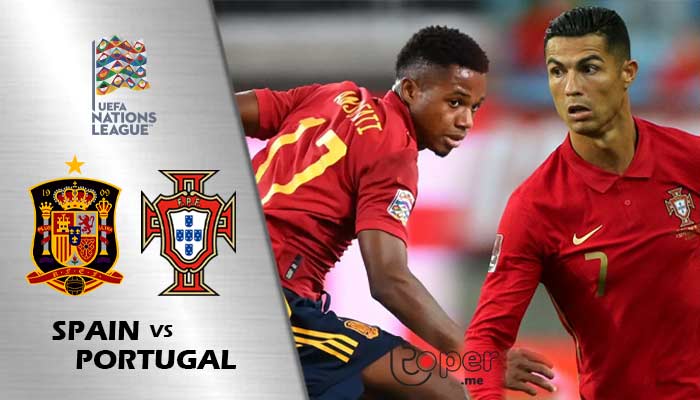ENLACE Transmisión en Vivo España vs Portugal en el Juego 1 UEFA Nations League 2022