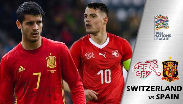 Tonton Penstriman Switzerland vs Sepanyol 10 Jun 2022 : Info TV dan Ramalan Barisan