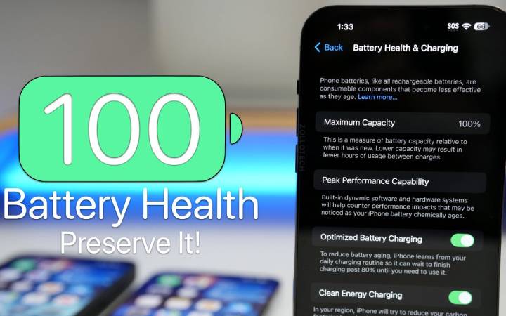 Optimalisatie van de iPhone-batterijgezondheid: Tips en Trucs